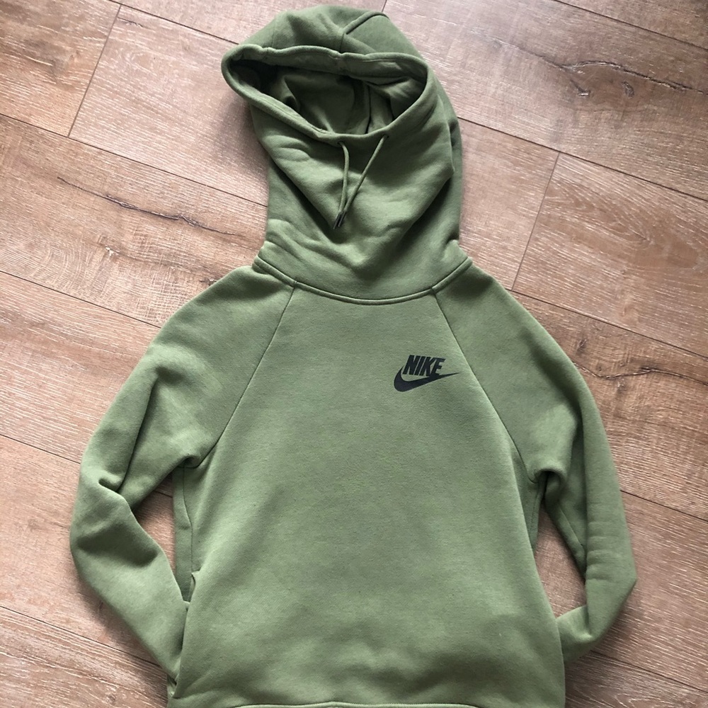 Nike Olive Cowl Neck